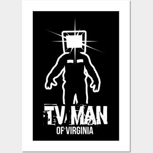 TV Man of Virginia Posters and Art